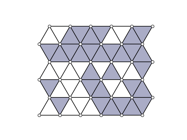 plot triangular lattice